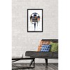 Trends International Star Wars: Saga - Droid Black And Orange Framed Wall Poster Prints - 2 of 4