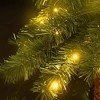vidaXL Modern Tropical Artificial Palm Tree with LEDs- Indoor/Outdoor Green and Brown PVC Decorative Tree with 200 LED Lights - 4 of 4