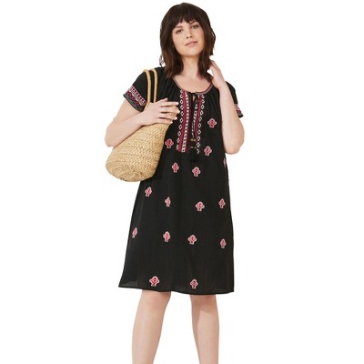 ellos Plus Size Playa Shift Dress