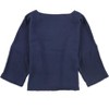 Alfani Womens Textured-Stripe Pullover Blouse - 2 of 2