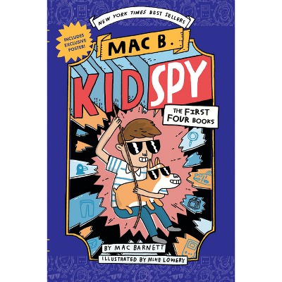 Mac B., Kid Spy Box Set, Books 1-4 (mac B., Kid Spy) - By Mac Barnett ...