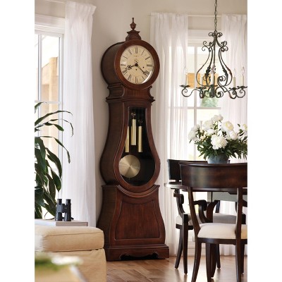 Tuscany Cherry Traditional Wooden Grandfather Floor Clock