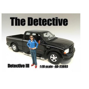 The Detective #3" Figure For 1:18 Scale Models by American Diorama" - 1 of 3