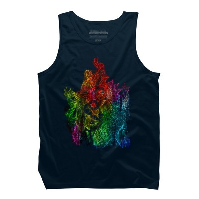 Adult Design By Humans Zen Botanical Rainbow Pride By EdgeWaresTank Top