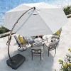 GRANDPATIO 12 Ft Cantilever Sunbrella Umbrella With Base - 3 of 4
