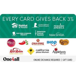 One4All Giving Good Gratitude Gift Card (Email Delivery) - 1 of 1