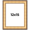 PosterPalooza | Traditional Gold Picture Frame - UV Acrylic, Foam Board Backing, Hanging Hardware - 2 of 4