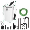 iMountek"3-Stage External Canister Filter for Aquarium, 600L/H Flow Rate, Silent, Easy Installation, 6W"Grey - 3 of 4
