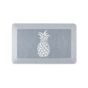 MARTHA STEWART Aloha Modern Pineapple Anti-Fatigue Air-Infused Kitchen Mat - 1 of 4
