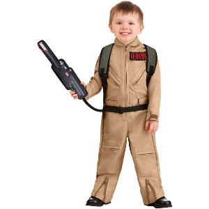 HalloweenCostumes.com Ghostbusters Costume with Proton Pack Accessory for Toddlers - 1 of 4