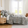 Southshore Fine Living, Ashanti Collection 5-Piece Quilt Set, Grey, Twin/Twin XL - 3 of 4