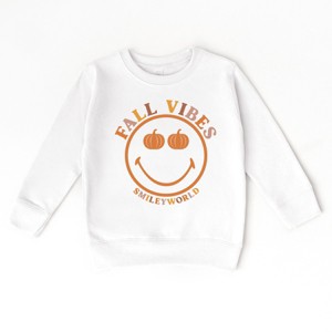 The Juniper Shop SmileyWorld Fall Vibes Toddler Sweatshirt - 1 of 4