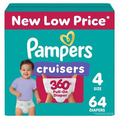 Pampers Cruisers 360 Diapers - (Select Size and Count)