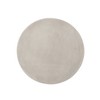 NAYSAYE Patio End Table Sirius Side Table with Round Drum Design for Outdoor Use, Gray, 14.5"*14.5"*18.5" - 3 of 4