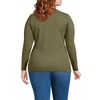 Lands' End Women's Cotton Rib T-shirt - 2 of 3