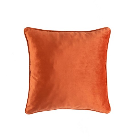 Burnt orange pillows discount target