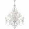 Crystorama Lighting Traditional Crystal 25 - Light Chandelier in  Polished Chrome - 3 of 4