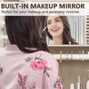 QingMoon 360° Swivel Full Length Mirror, with Lockable Standing Jewelry Cabinet Organizer for Bedroom, Cloakroom and Living Room - 4 of 4