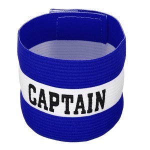 Unique Bargains Adjustable Elastic Basketball Team Training Captain's Armband - 1 of 4