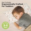 KeaBabies Buddy Toddler Pillow with Pillowcase, 10x18 Buddy Pillow for Toddler, Soft Kids Pillow for Sleeping, Travel, Age 2-5 - 2 of 4