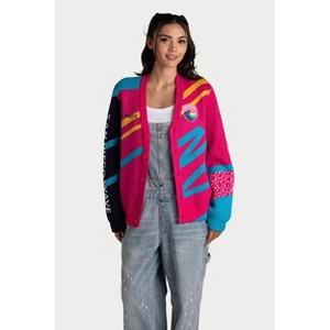 NWSL San Diego Wave Women's Oversized Jacquard Cardigan - S : Target
