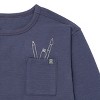 Modern Moments by Gerber Baby and Toddler Boys' 2-Piece Long Sleeve T-Shirt and Jogger Set - 3 of 4