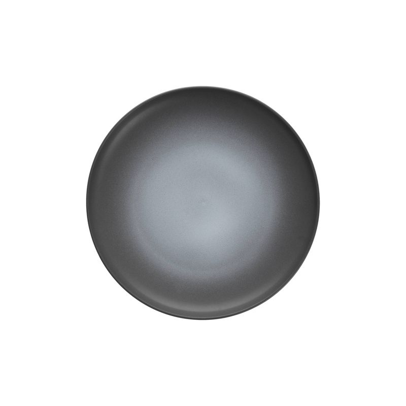 Fortessa Tableware Solutions 16pc Ceramic Dinnerware Set Charcoal Gray, 3 of 15