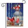 Briarwood Lane Winter Garden Flag 12x18 For Outdoor Lantern and Cardinals For Winter Garden Flag Flags For Outside - 2 of 4