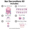 Big Dot of Happiness Beautiful Butterfly - DIY Floral Baby Shower or Birthday Party Sweet Treats Signs - Snack Bar Decorations Kit - 50 Pieces - 3 of 4
