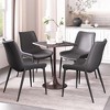 Zuo Spot Bistro Table Black And Bronze - 2 of 4