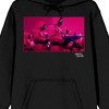 Squid Game Pink Soldiers Adult Black Graphic Hoodie - 2 of 3
