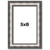 PosterPalooza | Photo Size Slim Profile Silver Frame - UV Acrylic, Foam Board Backing, Hanging Hardware - 2 of 4
