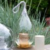 Pavilion Gift Company - Family - 11.5" Bronze Glass Lantern - Candle Holders - 2 of 4