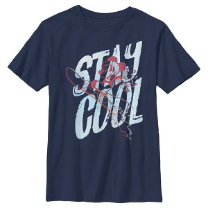 Boy's Mickey & Friends Stay Cool Snowboarding T-Shirt - 1 of 4