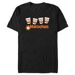 Men's Maruchan Orange and Black Instant Lunch T-Shirt