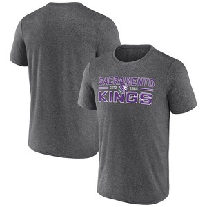 NBA Sacramento Kings Men's Short Sleeve Drop Pass Performance T-Shirt - 1 of 3