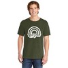 Simply Sage Market Men's Rad Dad Rainbow Short Sleeve Garment Dyed Tee - 2 of 4