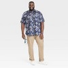 Men's Short Sleeve Poplin Button-Down Shirt - Goodfellow & Co™ - 3 of 3