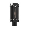 Livex Lighting Utrecht 1 - Light Post Light in  Black/Brushed Nickel - 2 of 4