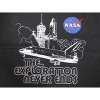 NASA The Exploration Never Ends Black T-shirt Toddler Boy to Youth Boy - image 2 of 3