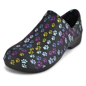 JEFFRICO Womens Clogs Breathable Lightweight Slip On Medical Clogs Comfort Garden Shoes - 1 of 4