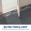 Floral Bordered Rugs for Living Room Bedroom Soft Washable Low Pile Non-Slip Modern Rug - 4 of 4