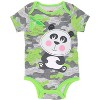Funstuff Baby Boys 5 Pack Costume Short Sleeve Bodysuit Animal Theme  - 2 of 4