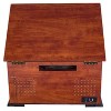 RadioShack 5W Classic Vintage 3 Speed RPM Vynil Turntable, CD Player, Bluetooth Out, Cassette Player, SD Card, RCA & FM Radio 4001791 - 4 of 4