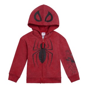 Marvel Spider-Man Fleece Matching Family Zip Up Cosplay Hoodie Little Kid to Adult - 1 of 4