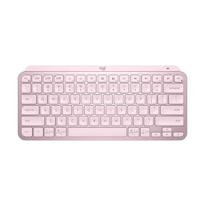 Logitech MX Keys Mini Minimalist Wireless Illuminated Keyboard (Rose) - 1 of 4