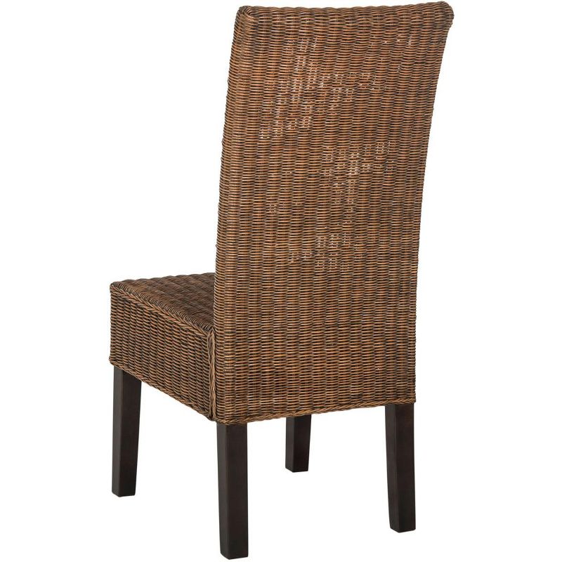 Arjun 18''H Wicker Dining Chair (Set of 2)  - Safavieh, 5 of 8
