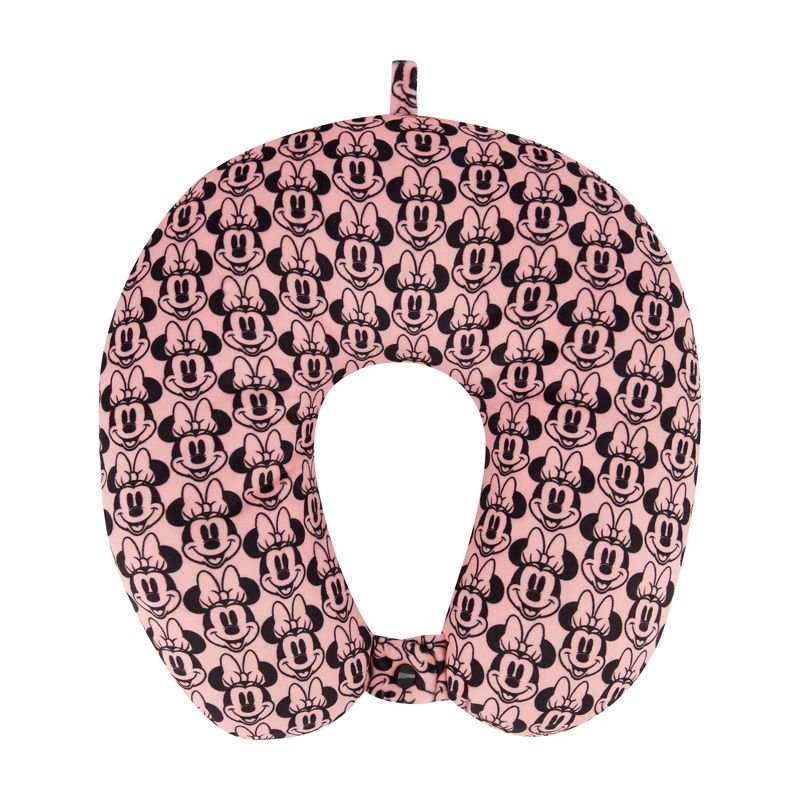 Disney Minnie Mouse Travel Neck Pillow Pink & Black, 2 of 5