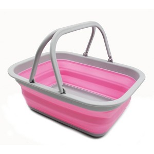 SAMMART 9.2L (2.37Gallon) Collapsible Tub with Handles - 1 of 4