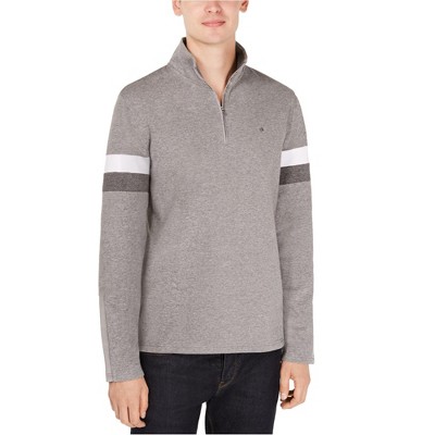 Calvin Klein Mens Striped Sleeve Sweatshirt